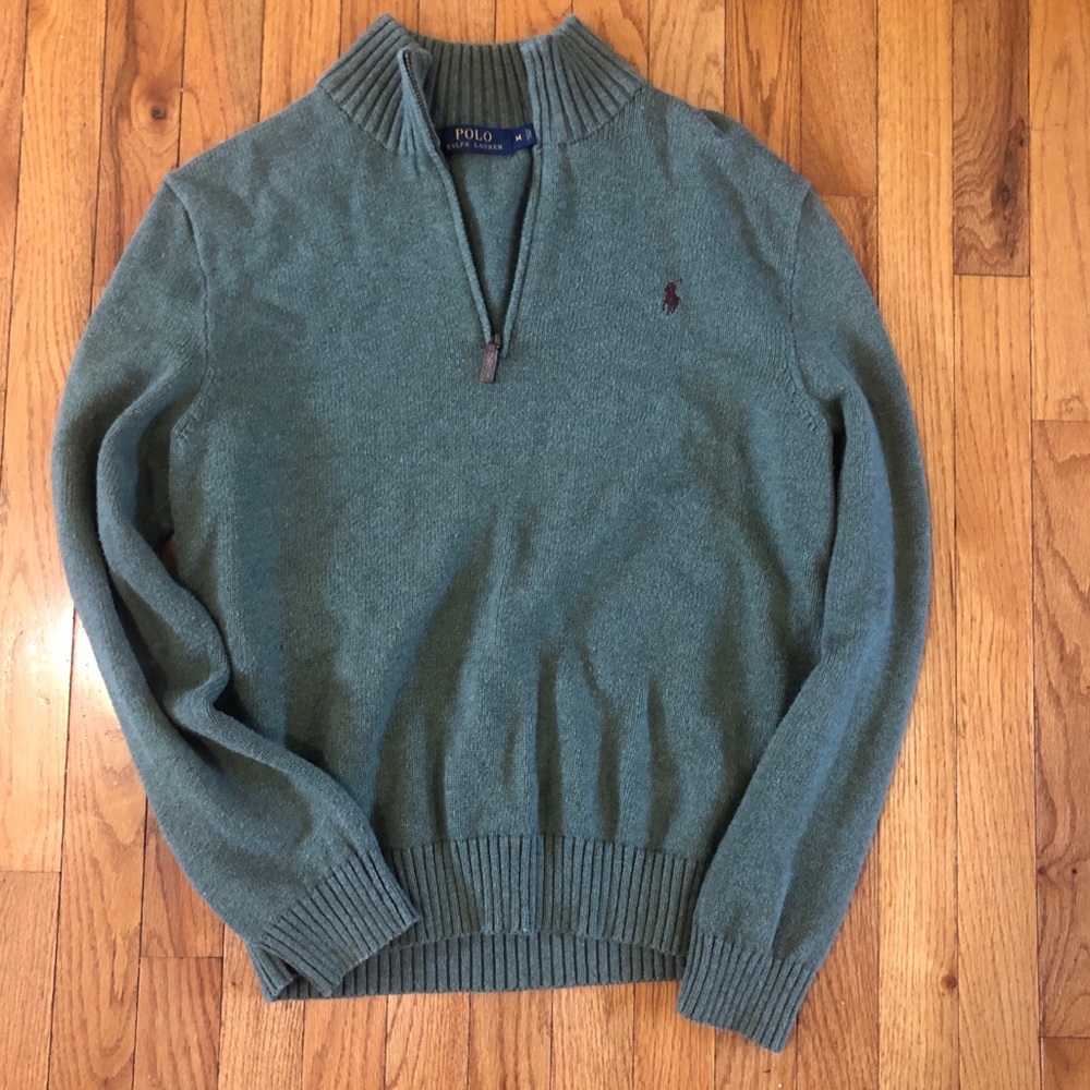 Polo Ralph Lauren Knit Quarter-Zip Pullover